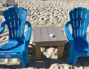 Beach chairs